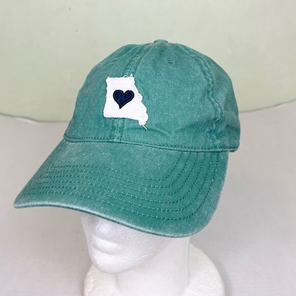 Home Free - Missouri State Baseball Hat Woman's Canvas One Size Green - Picture 1 of 7